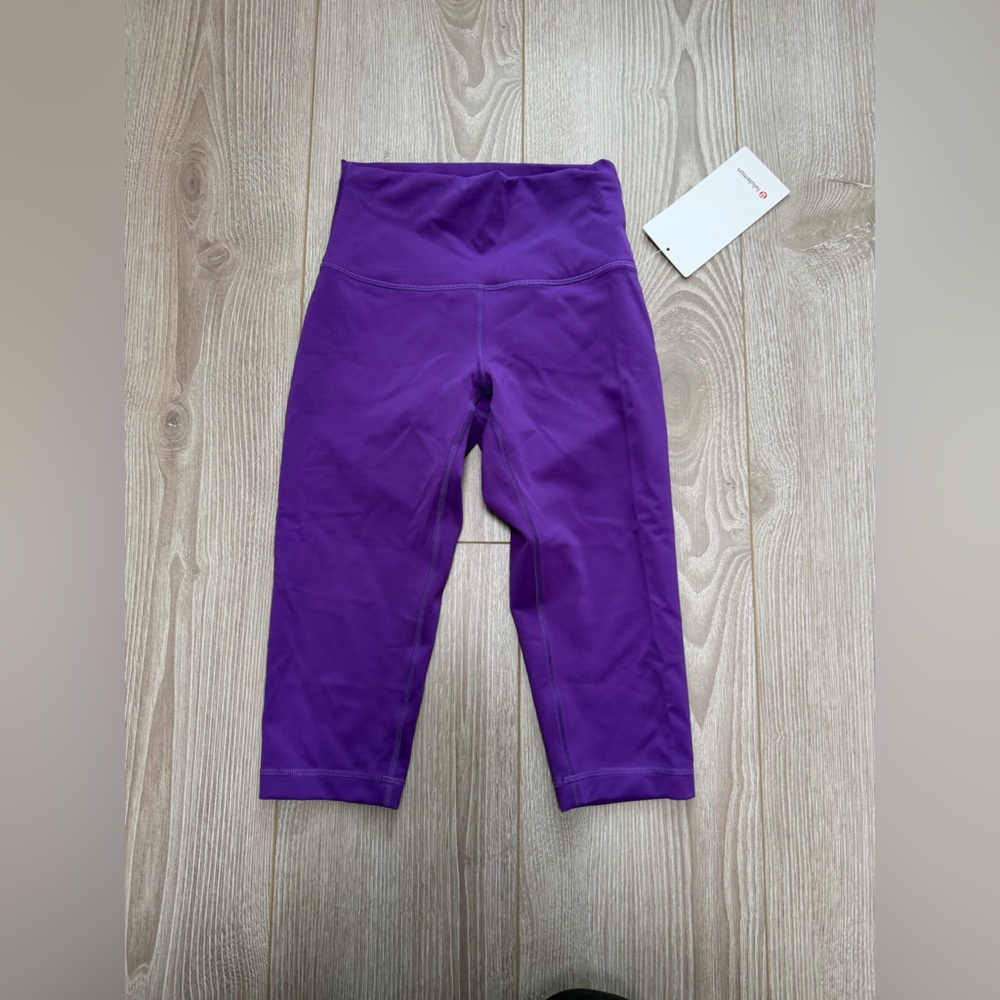 Lululemon Wunder Train Leggings in College Purple - Picture 2 of 5